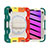 Funda Bumper Silicona y Plastico Mate Carcasa con Soporte L02 para Apple iPad Mini 6