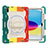 Funda Bumper Silicona y Plastico Mate Carcasa con Soporte L03 para Apple iPad 10.9 (2022)