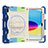 Funda Bumper Silicona y Plastico Mate Carcasa con Soporte L03 para Apple iPad 10.9 (2022)