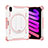 Funda Bumper Silicona y Plastico Mate Carcasa con Soporte L07 para Apple iPad Mini 6