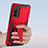 Funda Bumper Silicona y Plastico Mate Carcasa con Soporte MQ1 para Samsung Galaxy S20 FE 4G