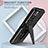 Funda Bumper Silicona y Plastico Mate Carcasa con Soporte MQ1 para Xiaomi Redmi Note 11 Pro+ Plus 5G