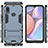 Funda Bumper Silicona y Plastico Mate Carcasa con Soporte para Samsung Galaxy A10s