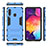 Funda Bumper Silicona y Plastico Mate Carcasa con Soporte para Samsung Galaxy A60