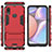 Funda Bumper Silicona y Plastico Mate Carcasa con Soporte para Samsung Galaxy M01s