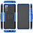 Funda Bumper Silicona y Plastico Mate Carcasa con Soporte para Samsung Galaxy S20 FE ((2022)) 5G