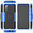 Funda Bumper Silicona y Plastico Mate Carcasa con Soporte para Samsung Galaxy S20 FE 4G