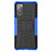 Funda Bumper Silicona y Plastico Mate Carcasa con Soporte para Samsung Galaxy S20 Lite 5G