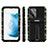 Funda Bumper Silicona y Plastico Mate Carcasa con Soporte para Samsung Galaxy S21 Plus 5G