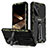 Funda Bumper Silicona y Plastico Mate Carcasa con Soporte para Samsung Galaxy S24 Ultra 5G