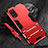 Funda Bumper Silicona y Plastico Mate Carcasa con Soporte R01 para Samsung Galaxy S20