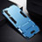 Funda Bumper Silicona y Plastico Mate Carcasa con Soporte R02 para Samsung Galaxy Note 10