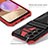 Funda Bumper Silicona y Plastico Mate Carcasa con Soporte YF1 para Samsung Galaxy M32 5G