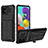 Funda Bumper Silicona y Plastico Mate Carcasa con Soporte YF1 para Samsung Galaxy M40S