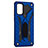 Funda Bumper Silicona y Plastico Mate Carcasa con Soporte YF2 para Samsung Galaxy S20 Plus