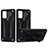 Funda Bumper Silicona y Plastico Mate Carcasa con Soporte YF2 para Samsung Galaxy S20 Plus