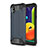 Funda Bumper Silicona y Plastico Mate Carcasa para Samsung Galaxy M01 Core