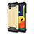 Funda Bumper Silicona y Plastico Mate Carcasa para Samsung Galaxy M01 Core