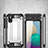 Funda Bumper Silicona y Plastico Mate Carcasa para Samsung Galaxy M02