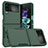 Funda Bumper Silicona y Plastico Mate Carcasa para Samsung Galaxy Z Flip4 5G