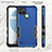 Funda Bumper Silicona y Plastico Mate Carcasa QW1 para Realme C21Y