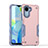 Funda Bumper Silicona y Plastico Mate Carcasa QW1 para Realme C30s