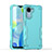 Funda Bumper Silicona y Plastico Mate Carcasa QW1 para Realme C30s