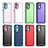 Funda Bumper Silicona y Plastico Mate Carcasa QW1 para Samsung Galaxy Jump3 5G