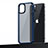 Funda Bumper Silicona y Plastico Mate Carcasa U04 para Apple iPhone 14