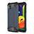 Funda Bumper Silicona y Plastico Mate Carcasa WL1 para Samsung Galaxy M01 Core