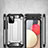 Funda Bumper Silicona y Plastico Mate Carcasa WL1 para Samsung Galaxy M02s