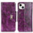 Funda de Cuero Cartera con Soporte Carcasa A01 para Apple iPhone 15