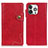 Funda de Cuero Cartera con Soporte Carcasa A06 para Apple iPhone 14 Pro Max