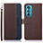 Funda de Cuero Cartera con Soporte Carcasa A09D para Motorola Moto Edge 30 5G