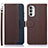 Funda de Cuero Cartera con Soporte Carcasa A09D para Motorola Moto G71s 5G