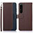 Funda de Cuero Cartera con Soporte Carcasa A09D para Sony Xperia 1 IV SO-51C