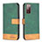 Funda de Cuero Cartera con Soporte Carcasa B02F para Samsung Galaxy S20 FE 4G