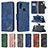 Funda de Cuero Cartera con Soporte Carcasa B03F para Samsung Galaxy M11