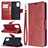 Funda de Cuero Cartera con Soporte Carcasa B04F para Samsung Galaxy S20 5G