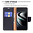 Funda de Cuero Cartera con Soporte Carcasa B05F para Samsung Galaxy S23 Plus 5G