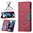 Funda de Cuero Cartera con Soporte Carcasa B06F para Motorola Moto Edge S30 5G