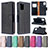 Funda de Cuero Cartera con Soporte Carcasa B06F para Samsung Galaxy A51 4G