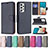 Funda de Cuero Cartera con Soporte Carcasa B06F para Samsung Galaxy A53 5G