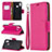 Funda de Cuero Cartera con Soporte Carcasa B06F para Samsung Galaxy M01s