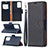 Funda de Cuero Cartera con Soporte Carcasa B06F para Samsung Galaxy Note 20 Ultra 5G