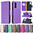 Funda de Cuero Cartera con Soporte Carcasa B06F para Samsung Galaxy S20 FE 4G