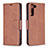 Funda de Cuero Cartera con Soporte Carcasa B06F para Samsung Galaxy S21 FE 5G