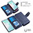 Funda de Cuero Cartera con Soporte Carcasa B10F para Samsung Galaxy M80S