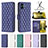 Funda de Cuero Cartera con Soporte Carcasa B11F para Samsung Galaxy A04 4G