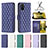 Funda de Cuero Cartera con Soporte Carcasa B11F para Samsung Galaxy S20 Plus